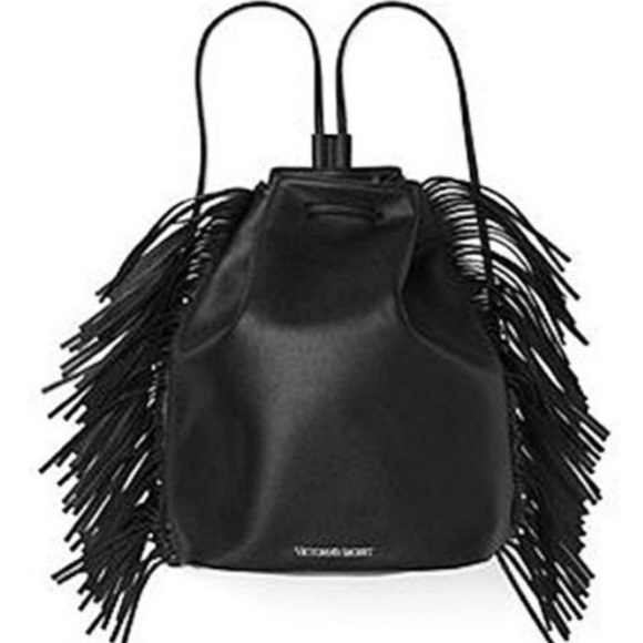 NWOT Victoria Secret Fringe Backpack - Picture 2 of 9